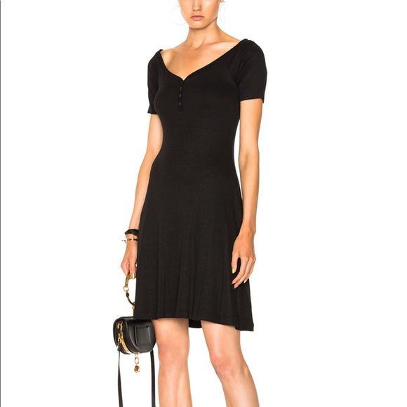 L'AGENCE Dresses & Skirts - L’Agence Elia Off the Shoulder Dress Black S